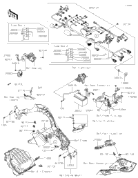2019 Kawasaki Ninja 1000 (ZX1000WKF) Chassis Electrical Equipment