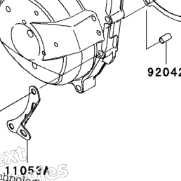 2006 Kawasaki NINJA ZX-6R (ZX636C6F) Engine Cover(S) | Babbitts
