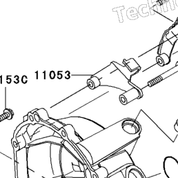 2005 Kawasaki NINJA ZX-6R (ZX636-C1) Engine Cover(S) | Babbitts