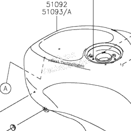 2024 Kawasaki Ninja ZX-6R (US) (ZX636KRFAN) Fuel Tank | Babbitts