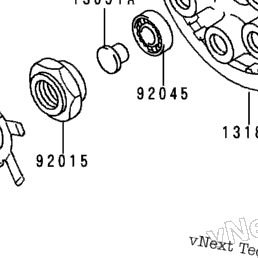 1994 Kawasaki NINJA ZX-9R (ZX900-B1) Clutch | Babbitts Kawasaki