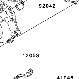 2006 Kawasaki NINJA ZX-10R (ZX1000D6F) Engine Cover(S) | Babbitts