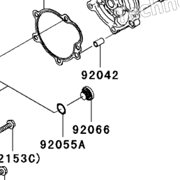 2006 Kawasaki NINJA ZX-10R (ZX1000D6F) Engine Cover(S) | Babbitts