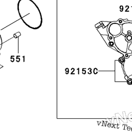 2006 Kawasaki NINJA ZX-10R (ZX1000D6F) Engine Cover(S) | Babbitts