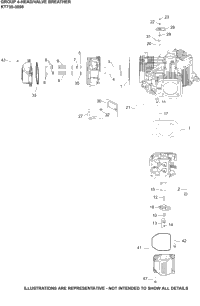 Rehlko Engines KT735-3098 HOP 04 Cylinderhead/Breather | Rehlko Engines
