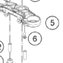 2025 KTM 390 DUKE, blue - B.D. Chassis Front Fork, Triple Clamp