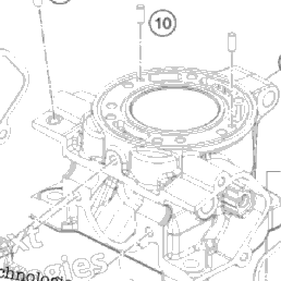 2025 KTM 85 SX Engine Cylinder | KTM World