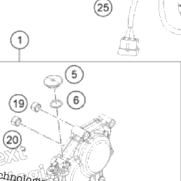 ktm rc スタートパック Amazon.com: New KTM/Husqvarna Kickstarter