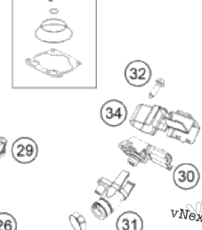 2025 KTM 300 XC-W Engine Cylinder, Cylinder Head | KTM World