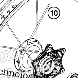 2017 KTM 250 SX Front Wheel | KTM World
