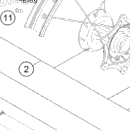 2022 KTM 250 XC-W TPI Chassis Front Wheel | KTM World