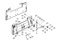 Kubota Tractor SCL1000 A06700 Hitch, Scl 2 Lever (C6720) | Kubota
