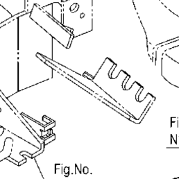 Kubota Tractor M9540HDC24-1 F22000 Parking Brake Lever | Kubota