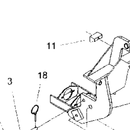 Kubota Tractor BX2751(S.NO.2002258 AND UP) I00100 Male Quick Hitch