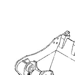 Kubota Tractor KX033-4 G30000 Bucket Link ## [Except Telescopic
