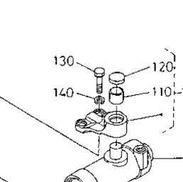 Kubota Tractor L4200DT-C T10800 Steering Cylinder | Kubota Tractor