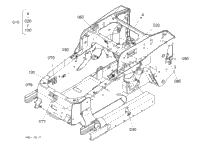 Kubota Tractor SVL97-2C L11002 Frame | Kubota Tractor