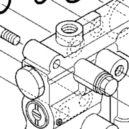 Kubota Tractor M7060HD C11100 Shuttle Valve | Kubota Tractor