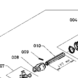 Kubota Tractor DMC8032T 01A020 Pto Shaft | Kubota Tractor