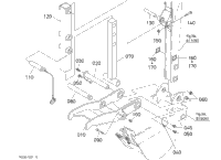 Kubota Tractor BT603 B89000 Thumb Arm Kit [Option] ## [Bx6316