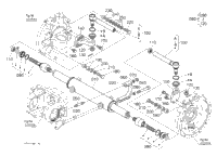 たくと16点 Kubota Tractor M135GXDTC/DTSC H16002 Tie Rod/Steering Cylinder
