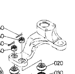 Kubota Tractor L3010DT/GST/HST G12002 Steering Linkage | Kubota