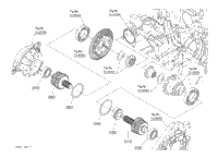 Kubota Tractor RTV-X1120DR D13600 Rear Differential Gear Shaft | Kubota ...