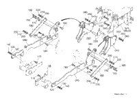 Kubota Tractor BH77 B82910 Mount Kit-2 [B2650hsd,B3350hsd