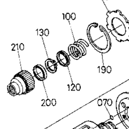 Kubota Tractor L3600DT-GST-C T07200 Pto Clutch | Kubota Tractor