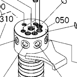 Kubota Tractor KX080-3 C50000 Rotary Joint | Kubota Tractor