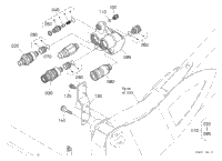 Kubota Tractor SVL97-2C J70002 Service Port [High Flow] | Kubota