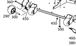 Kubota Tractor SZ22-48, SZ26-52, SZ26-61 MOWERS SERIAL NO. 10716