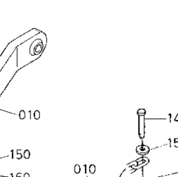 Kubota Tractor L4610DT-HST-C J11000 3-Point Linkage 1(Lower Link