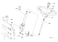 Kubota Tractor MX5400HSTC G18000 Tie Rod/Steering Cylinder