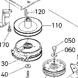 Kubota Tractor Z723KH C50000 Hst Pulley | Kubota Tractor