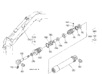 Kubota Tractor KX161-2 S039-1 Drive Motor And Component Parts
