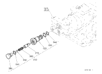 Kubota Tractor B26 J46100 Hydraulic Outlet [Component Parts