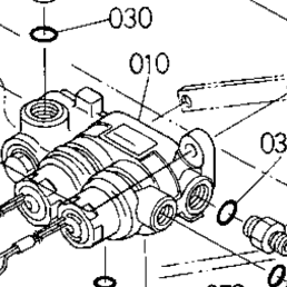 Kubota Tractor KX161-2 S04600 Change Valve | Kubota Tractor