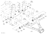 Kubota Tractor RTV-X / RTVX2-SCLA24 / PCLA24 / PCLAS24 D34200 Rear