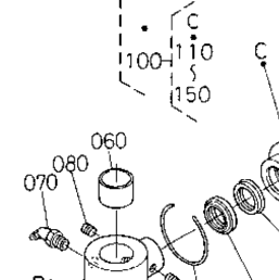 Kubota Tractor L4310DT-GST-C/HST-C H11500 Steering Cylinder
