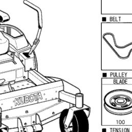 Kubota Tractor RCK54P-127ZA(Z125EBR/Z125SKH/ZG127E/ZG127S) 000009