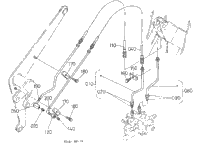 Kubota Tractor R420 S141-1 Steering Cylinder [Component Parts