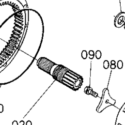 Kubota Tractor L48 E15000 Rear Axle | Kubota Tractor