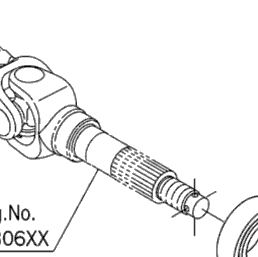 Kubota Tractor RTV1140CPXR D30200 Rear Axle (Left) | Kubota Tractor