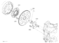 Kubota Tractor RTV-XG850 2025 MODEL 114000 Clutch (One Way
