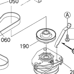 Kubota Tractor Z421KW-3 C50000 Hst Pulley | Kubota Tractor