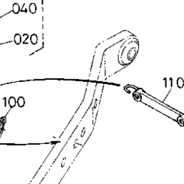 Kubota Tractor L2900DT-GST T12000 3-Point Linkage 2 (Lift Rod Kubota Tractor L2900DT-GST T12000 3-Point Linkage 2 (Lift Rod