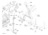 Kubota Tractor B3200HSD F12600 Pto Gear Shift Lever 1 (Mid Pto