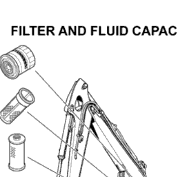 Kubota Tractor KX057-4 000000 Filter And Fluid Capacity | Kubota