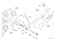 Kubota Tractor MX5400DTC E11000 Range Gear Shift Lever | Kubota
